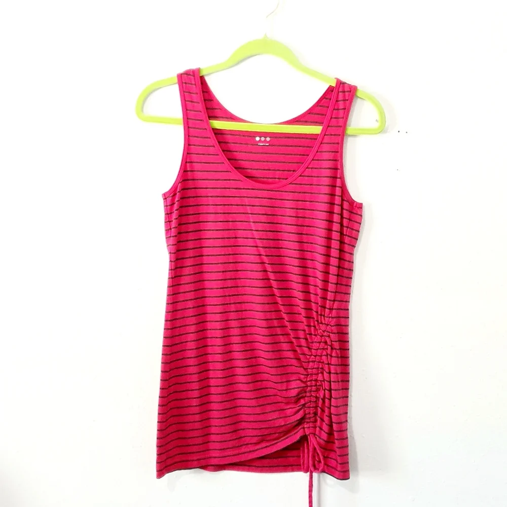 Three Dots Rouched Top - Picture 4 of 8